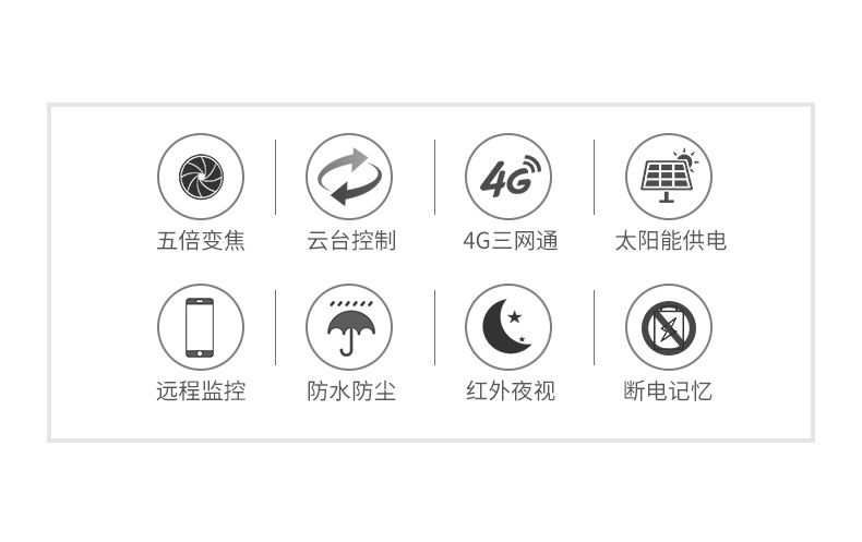 4G太陽能無線監(jiān)控系統(tǒng)