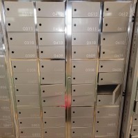 鑫瑞隆 小區(qū)壁掛信箱 嵌墻式信報箱 304不銹鋼板定制