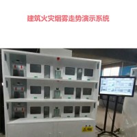 建筑煙霧走勢演示系統