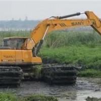 哪有水上挖機出租 哪里租賃水上挖掘機