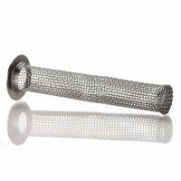 焊接單層絲網過濾筒     法蘭篩筒工廠