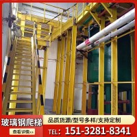 絕緣工程玻璃鋼直爬梯 玻璃鋼絕緣梯子污水井爬梯批發玻璃鋼爬梯
