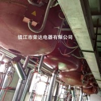 反應釜加熱器安裝現場